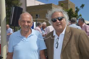 Acto de descubrimiento de la placa de la calle de Farmacéutico Francisco Artiles Betancor (Foto TA)